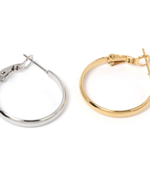 LEPSIM（レプシィム）の「ステンレスピアス　909452（ピアス（両耳用）・レディース・ゴールド系その他/ゴールド/シルバー/シルバー系その他・ONE SIZE）」の7枚目の写真