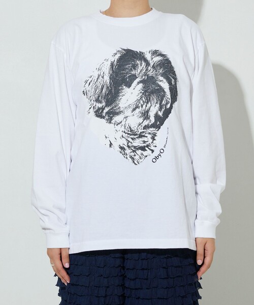 77circa（ナナナナサーカ）の「O by O/ワンバイワン 別注long sleeve tee teto（Tシャツ/カットソー・レディース・ホワイト/ブラック・M）」の17枚目の写真