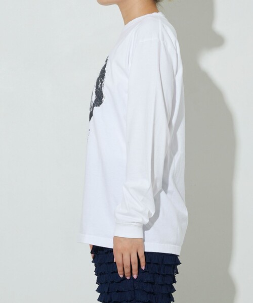 77circa（ナナナナサーカ）の「O by O/ワンバイワン 別注long sleeve tee teto（Tシャツ/カットソー・レディース・ホワイト/ブラック・M）」の10枚目の写真