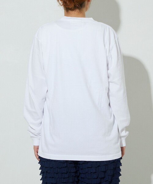 77circa（ナナナナサーカ）の「O by O/ワンバイワン 別注long sleeve tee teto（Tシャツ/カットソー・レディース・ホワイト/ブラック・M）」の20枚目の写真