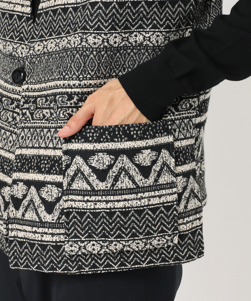 EDIFICE（エディフィス）の「ホールパターン ジャカードベスト（その他アウター・メンズ・ブラック/ブラック系その他・LARGE/MEDIUM）」の16枚目の写真