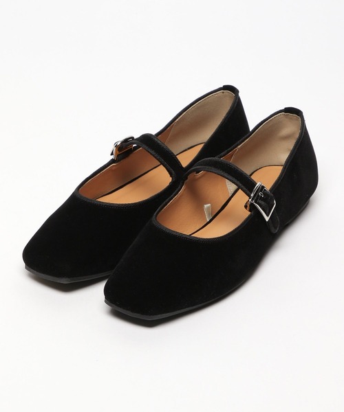 BAYFLOW(ベイフロー)の「メリージェーンシューズ(バレエシューズ・レディース・ネイビー/ブラック・MEDIUM/LARGE)」の3枚目の写真