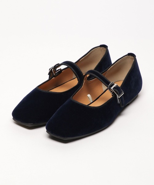 BAYFLOW(ベイフロー)の「メリージェーンシューズ(バレエシューズ・レディース・ネイビー/ブラック・MEDIUM/LARGE)」の4枚目の写真