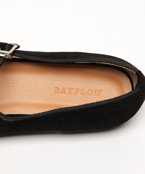 BAYFLOW(ベイフロー)の「メリージェーンシューズ(バレエシューズ・レディース・ネイビー/ブラック・MEDIUM/LARGE)」の10枚目の写真