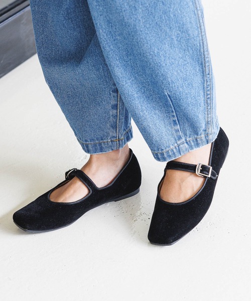 BAYFLOW(ベイフロー)の「メリージェーンシューズ(バレエシューズ・レディース・ネイビー/ブラック・MEDIUM/LARGE)」の16枚目の写真