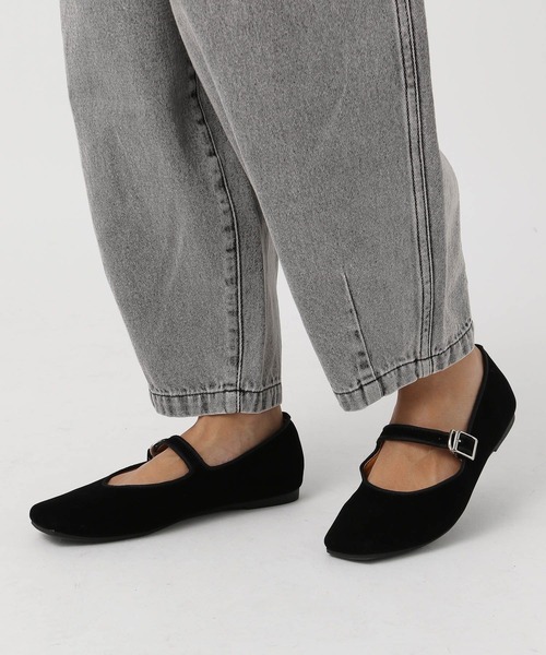 BAYFLOW(ベイフロー)の「メリージェーンシューズ(バレエシューズ・レディース・ネイビー/ブラック・MEDIUM/LARGE)」の17枚目の写真