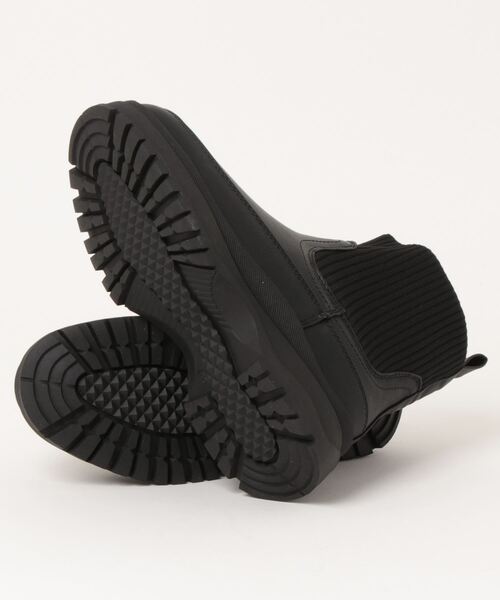 Piedi Nudi(ピエディヌーディ)の「BCC ニット使い 素材コンビブーツ(ブーツ・レディース・ブラック系その他/ダークブラウン/アイボリー/ブラック・S/M/L/LL)」の6枚目の写真