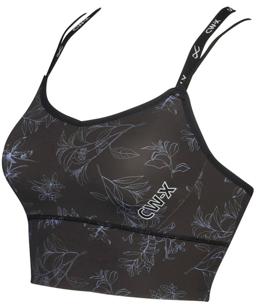 CW-X（シーダブリューエックス）の「スポーツブラ　ブラレットタイプ（スポーツブラ・レディース・スモークピンク/ブルー/ブラック/バイオレット/グレイッシュブルー・L/S/M）」の10枚目の写真