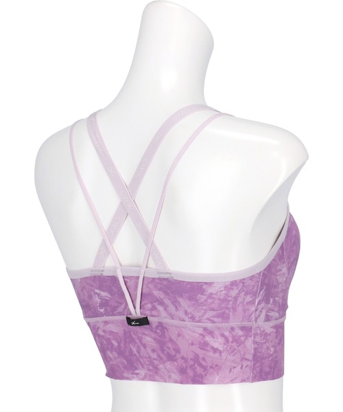 CW-X（シーダブリューエックス）の「スポーツブラ　ブラレットタイプ（スポーツブラ・レディース・スモークピンク/ブルー/ブラック/バイオレット/グレイッシュブルー・L/S/M）」の16枚目の写真