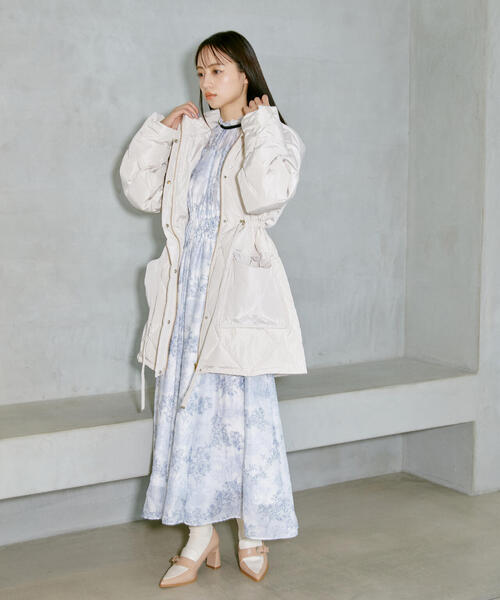 JILLbyJILLSTUART 試着のみ　2Wayフードウエストマークダウン セール】◇2WAYフードウエストマークダウン（ダウンジャケット/コート