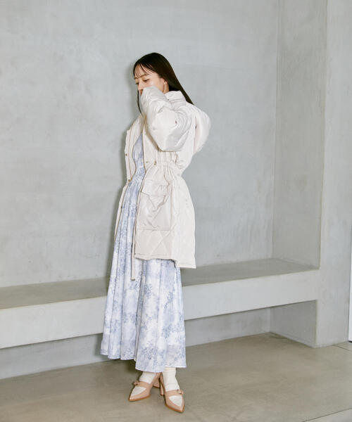 セール】◇2WAYフードウエストマークダウン（ダウンジャケット/コート