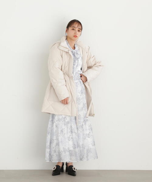 JILL by JILL STUART（ジルバイジルスチュアート）の「◇2WAYフードウエストマークダウン（ダウンジャケット/コート・レディース・ホワイト/ピンク/ブラック/ホワイト系その他・SMALL/MEDIUM）」の11枚目の写真