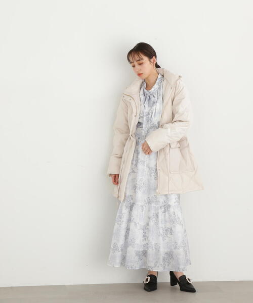 JILL by JILL STUART（ジルバイジルスチュアート）の「◇2WAYフードウエストマークダウン（ダウンジャケット/コート・レディース・ホワイト/ピンク/ブラック/ホワイト系その他・SMALL/MEDIUM）」の12枚目の写真