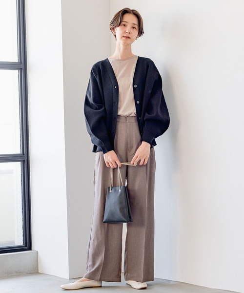 LEPSIM（レプシィム）の「タックワイドパンツ 184044（その他