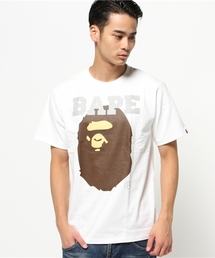 A BATHING APE | FACE OVER BAPE TEE(Tシャツ/カットソー)