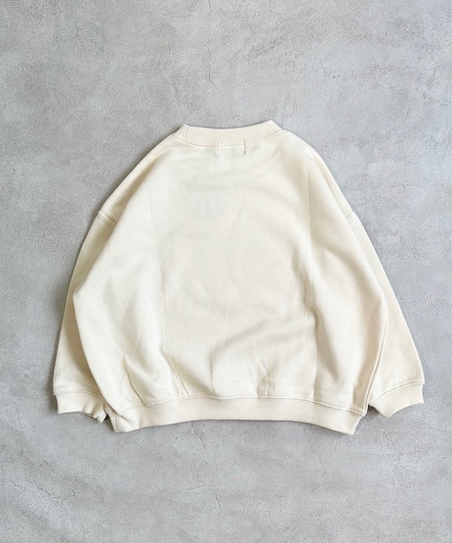 MARKEY'S(マーキーズ)の「【DOLLSSAN/ドールズサン】別注ぬいぐるみトレーナー(80~130cm)(スウェット・キッズ・グレー/ピンク/オフホワイト・130/100/110/80/120/90)」の5枚目の写真