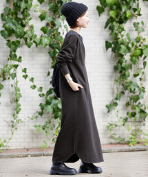 IENA イエナ anyware ワンピース スウェットワンピース ロング