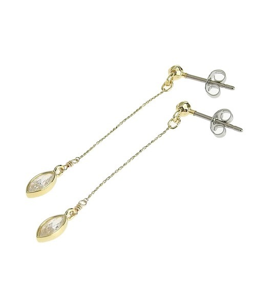 itam(アイタム)の「【itam】アイタム/ キュービックジルコニアピアス(ピアス(両耳用)・レディース・ゴールド/ピンクゴールド・FREE)」の9枚目の写真