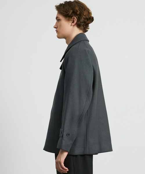 セール】撥水SUPER140's 2WAYトレンチブルゾン｜2WAY仕様 / 保温 / 撥