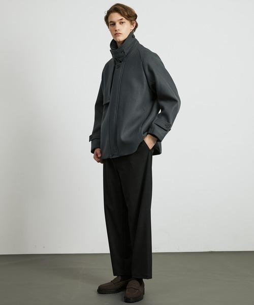 【sun33】ユナイテッドトウキョウ 撥水SUPER140's 2WAY セール】撥水SUPER140's 2WAYトレンチブルゾン｜2WAY仕様 / 保温 / 撥