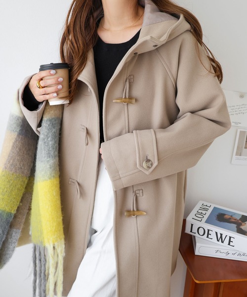 muhet(ミュエータ)ダッフルコートXLサイズ ビッグ割引 MUHET（ミュエータ）の「ロングダッフルコート