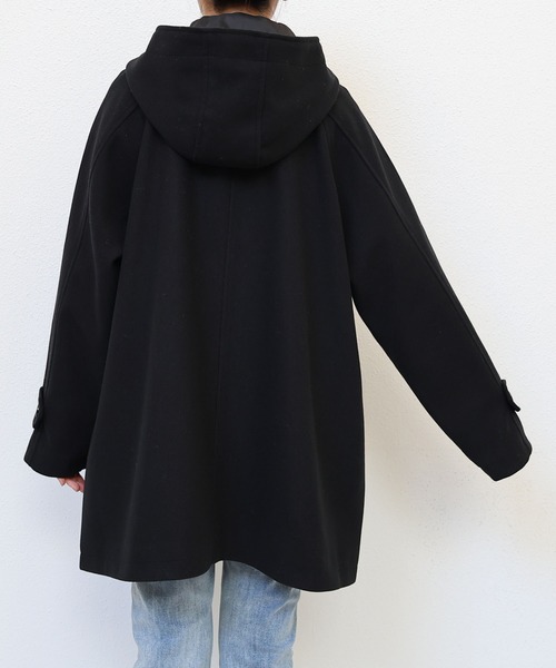 セール】ニットモッサミドル丈ダッフルコート（ダッフルコート