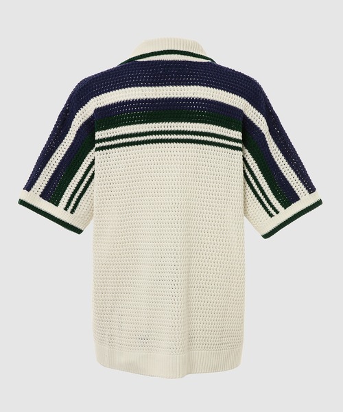 Casablanca（カサブランカ）の「KNIT CROCHET EFFECT TENNIS