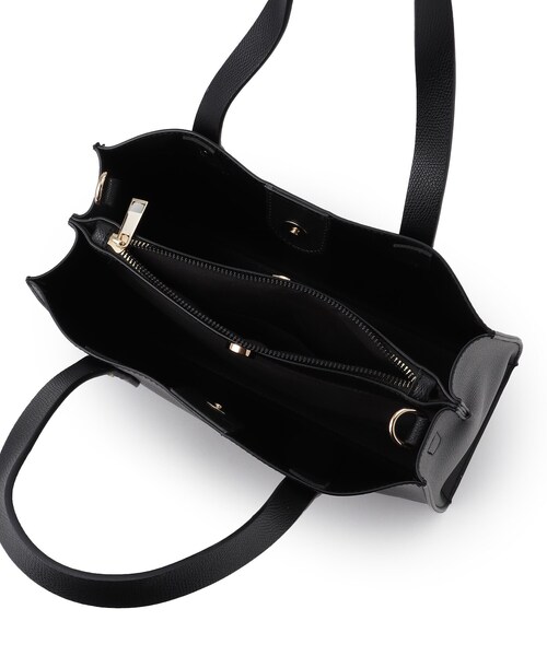 SHOO・LA・RUE（シューラルー）の「◆【セレモニー】センターポケットトートバッグ（トートバッグ・レディース・グレー/アイボリー/ブラック・00）」の10枚目の写真