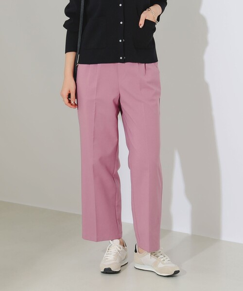 B:MING by BEAMS(ビーミングバイビームス)の「【6色展開】B:MING by BEAMS / スタイルフリー ワイド パンツ 24SS(スラックス・レディース・ピンク/ネイビー/オフホワイト/ブラック/ブラウン系その他/ブルー系その他2・SMALL/MEDIUM/LARGE)」の6枚目の写真