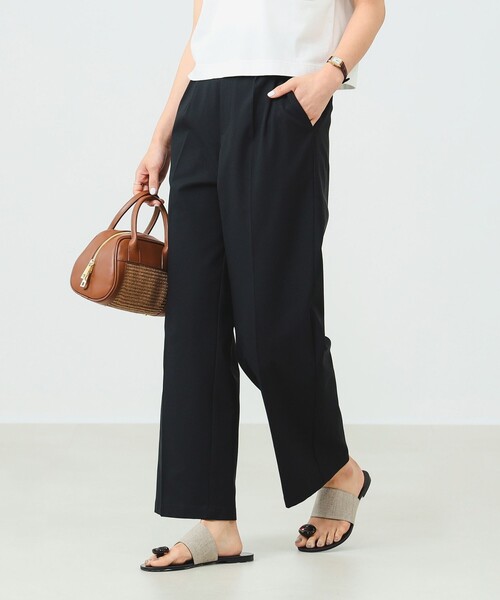 B:MING by BEAMS(ビーミングバイビームス)の「【6色展開】B:MING by BEAMS / スタイルフリー ワイド パンツ 24SS(スラックス・レディース・ピンク/ネイビー/オフホワイト/ブラック/ブラウン系その他/ブルー系その他2・SMALL/MEDIUM/LARGE)」の3枚目の写真