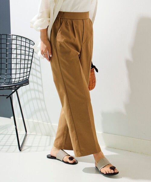 B:MING by BEAMS(ビーミングバイビームス)の「【6色展開】B:MING by BEAMS / スタイルフリー ワイド パンツ 24SS(スラックス・レディース・ピンク/ネイビー/オフホワイト/ブラック/ブラウン系その他/ブルー系その他2・SMALL/MEDIUM/LARGE)」の14枚目の写真