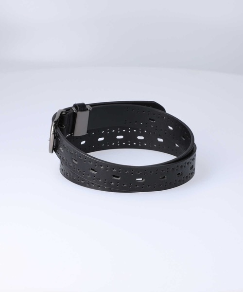 Right-on(ライトオン)の「30タテパンチングベルト(ベルト・レディース・ブラウン/ブラック・フリー)」の12枚目の写真