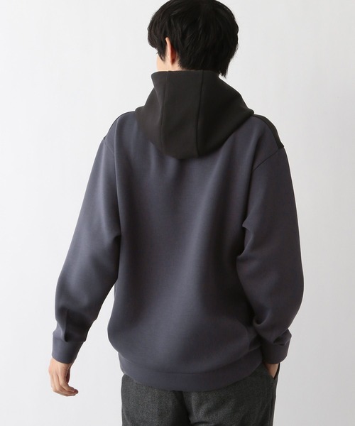 GLOBAL WORK(グローバルワーク)の「ライトクッションパーカー/キリカエ/982526(パーカー・メンズ・ブラック/ライトブルー/グレー・X-LARGE/MEDIUM/LARGE/SMALL)」の8枚目の写真