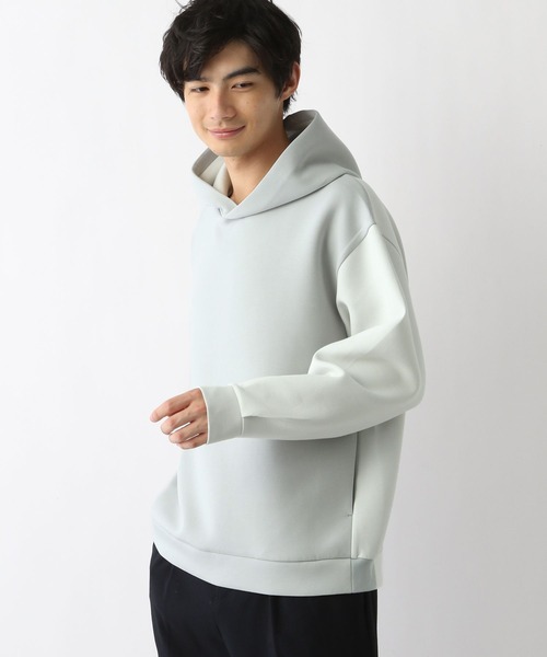 GLOBAL WORK(グローバルワーク)の「ライトクッションパーカー/キリカエ/982526(パーカー・メンズ・ブラック/ライトブルー/グレー・X-LARGE/MEDIUM/LARGE/SMALL)」の12枚目の写真