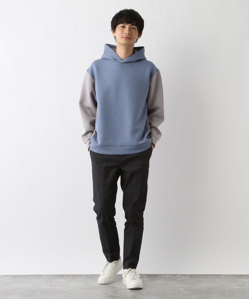 GLOBAL WORK(グローバルワーク)の「ライトクッションパーカー/キリカエ/982526(パーカー・メンズ・ブラック/ライトブルー/グレー・X-LARGE/MEDIUM/LARGE/SMALL)」の13枚目の写真