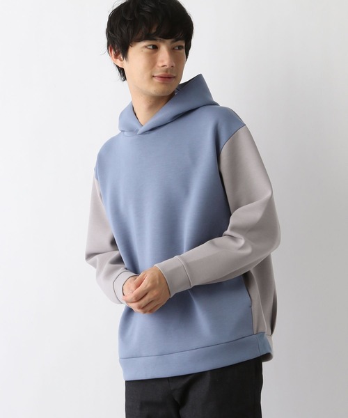 GLOBAL WORK(グローバルワーク)の「ライトクッションパーカー/キリカエ/982526(パーカー・メンズ・ブラック/ライトブルー/グレー・X-LARGE/MEDIUM/LARGE/SMALL)」の16枚目の写真