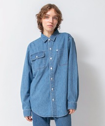 【DENIM DELIGHT DAYS】デニムタックボタンシャツ