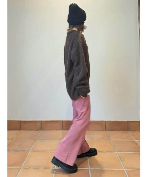 BACK NUMBER(バックナンバー)の「【BACK NUMBER】シャギーニットクルーネックレイヤード(ニット/セーター・メンズ・レッド/ブラック/ブラウン・L/M/XL)」の11枚目の写真