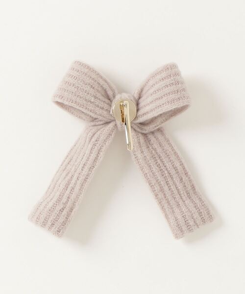flower（フラワー）の「ニットリボンピン（ヘアピン・レディース・アイボリー/ブラック・FREE）」の12枚目の写真
