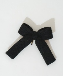 flower | ニットリボンピン(ヘアピン)