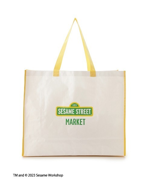 SESAME STREET（セサミストリート）の「ショッピングバッグL（トートバッグ・レディース・イエロー・FREE）」の3枚目の写真