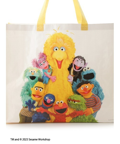 SESAME STREET（セサミストリート）の「ショッピングバッグL（トートバッグ・レディース・イエロー・FREE）」の5枚目の写真