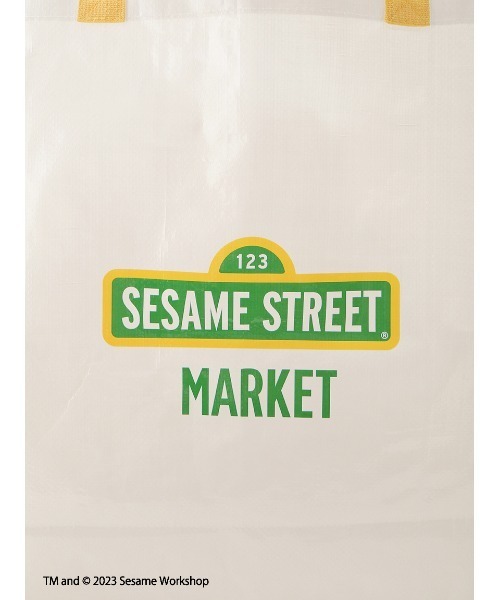 SESAME STREET（セサミストリート）の「ショッピングバッグL（トートバッグ・レディース・イエロー・FREE）」の6枚目の写真