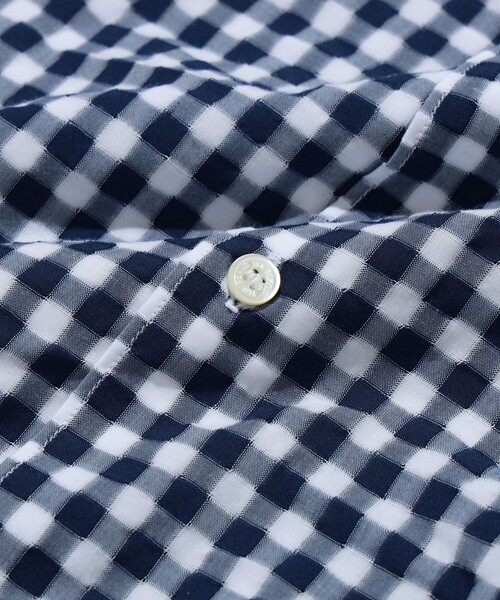 BEAMS（ビームス）の「BEAMS / テック ミニレギュラーカラー シャツ（シャツ/ブラウス・メンズ・ブルー/オリーブ・S/M/XL/L）」の19枚目の写真