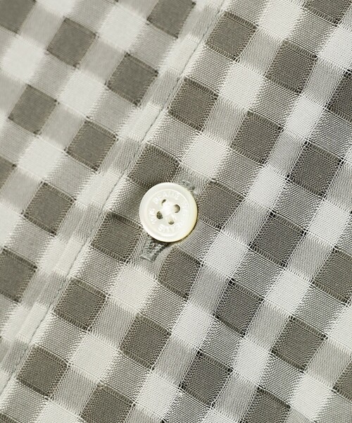 BEAMS（ビームス）の「BEAMS / テック ミニレギュラーカラー シャツ（シャツ/ブラウス・メンズ・ブルー/オリーブ・S/M/XL/L）」の22枚目の写真