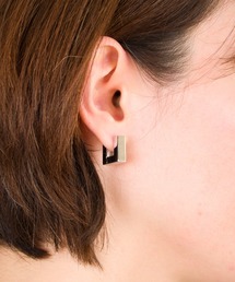 TOM WOOD トムウッド　Square Hoops スクエアフープ　シルバー TOMWOOD】Square Hoops Small シルバー ピアス スクエア フープ
