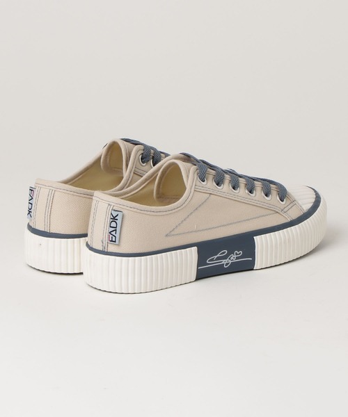 Miniministore（ミニミニストア）の「スニーカー レディース オルチャン（スニーカー・レディース・アイボリー/ブラック/パープル・25.0cm/24.5cm/24.0cm/23.0cm/22.5cm/23.5cm）」の4枚目の写真