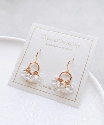 【Cherie+Chambre】Ring×Farfalle Pierce