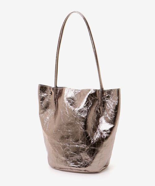 le.coeur blanc（ルクールブラン）の「メタリックトートバッグ（トートバッグ・レディース・ゴールド/シルバー・FREE）」の8枚目の写真