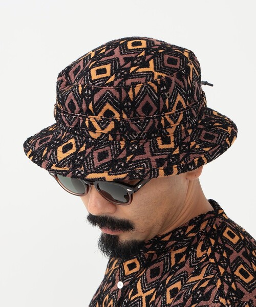 BEAMS PLUS（ビームスプラス）の「バティック ジャカード ジャングルハット（ハット・メンズ・その他・ONE SIZE）」の9枚目の写真
